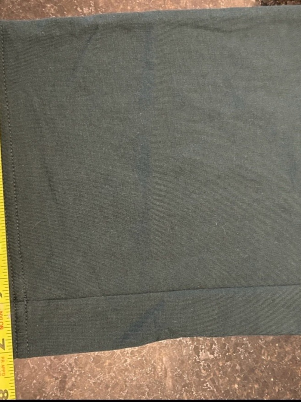 Pure Jill Affinity French Terry Slim Leg Pants XL Petite Dark Teal Pima Cotton - Picture 11 of 11